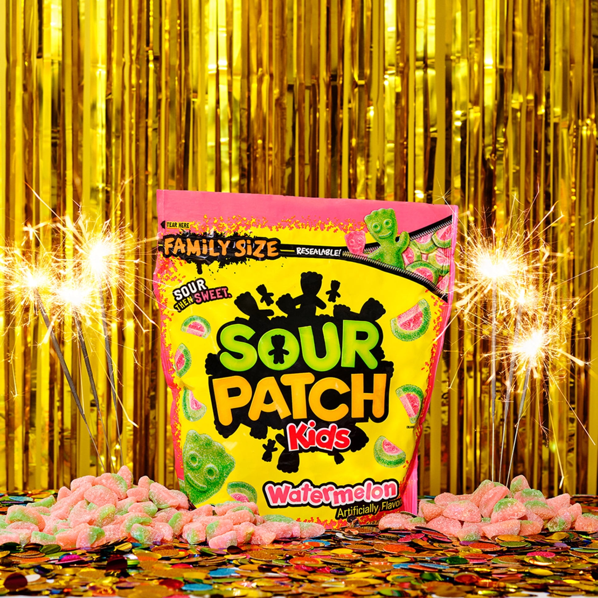 Watermelon Soft & Chewy Candy, Family Size, 1.8 Lb Bag