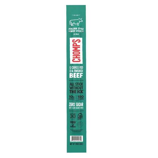 Grass-Fed Italian Style Beef Jerky Stick, 1.15Oz