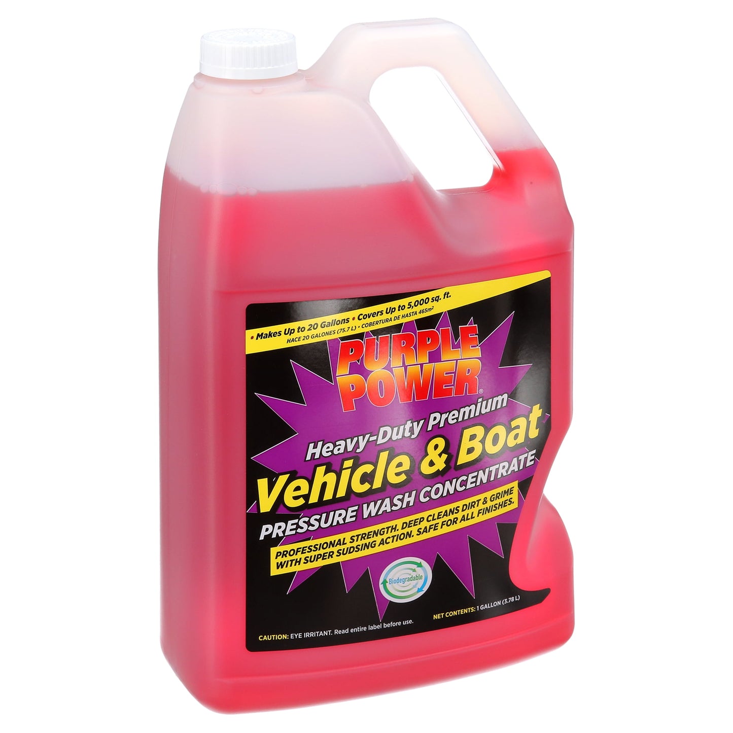 Heavy-Duty Vehicle and Boat Concentrated Pressure Washer Fluid , 1 Gallon