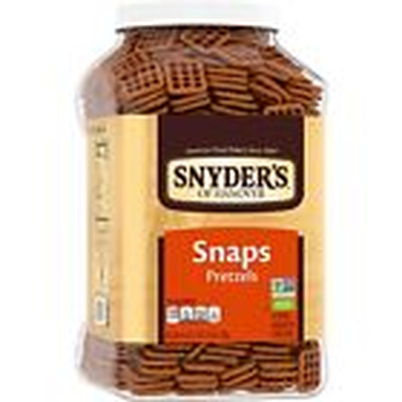 Snyder'S of Hanover Pretzel Snaps, Non-Gmo & Low Fat, 46 Oz Canister