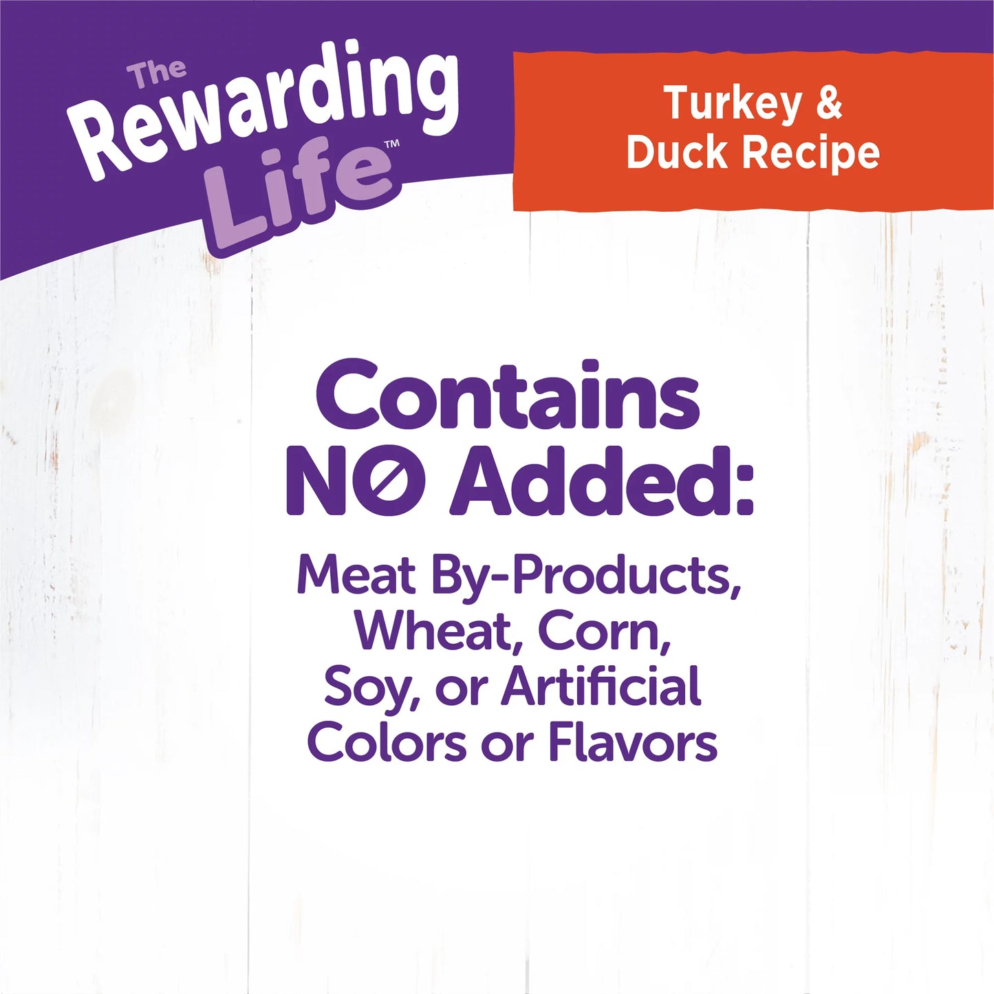 Wellness Rewarding Life Soft & Chewy Dog Treats, Grain Free, Turkey & Duck, 6 Ounce Bag