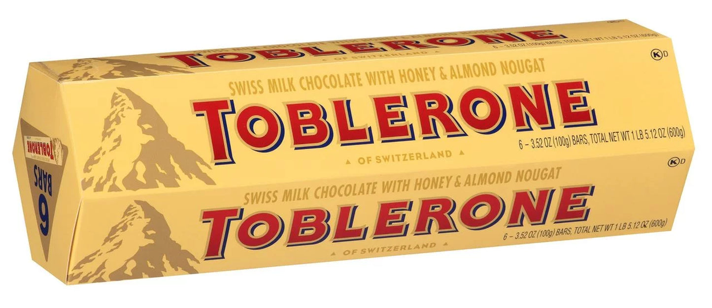 Product of  Swiss Milk Chocolate with Honey & Almond Nougat 6 Ct. 3.52 Oz.