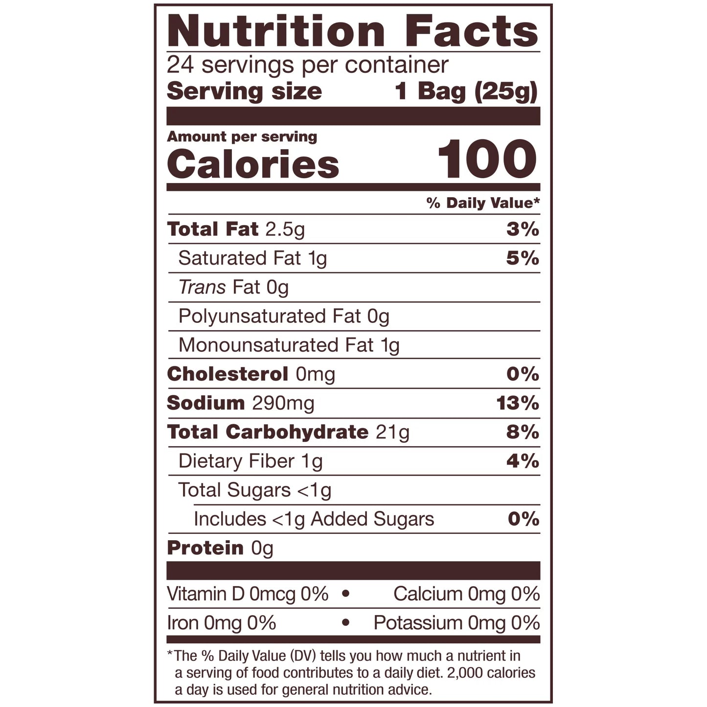 Gluten Free Pretzel Sticks, 100 Calorie Individual Packs, 24 Ct