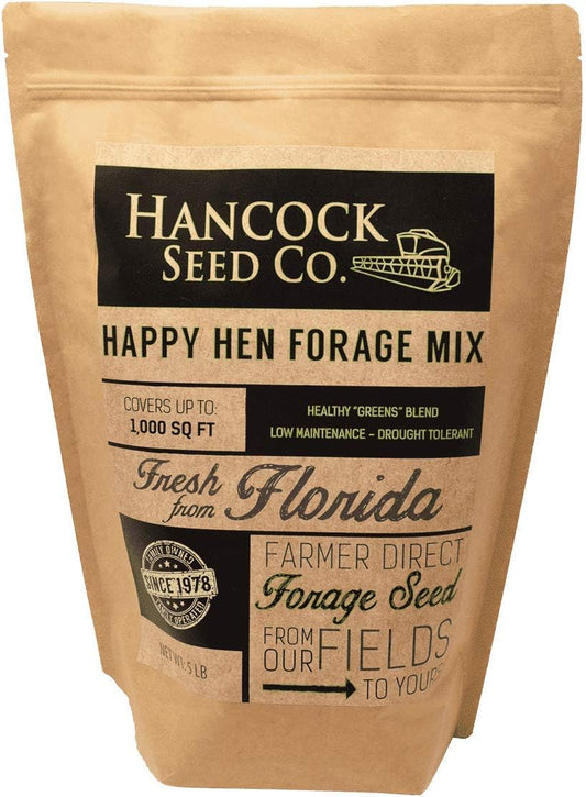 Hancock'S Happy Hen Forage Seed Mix - 25 Lbs.