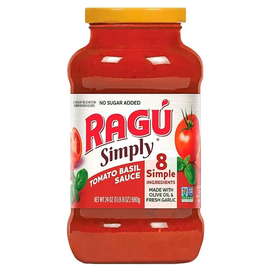 Simply Tomato & Basil, 24 Ounce Jar
