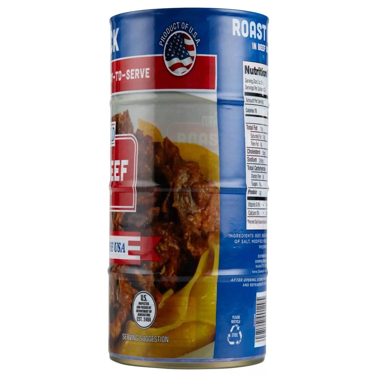 Roast Beef in Beef Broth 12 Ounce (Pack of 4)