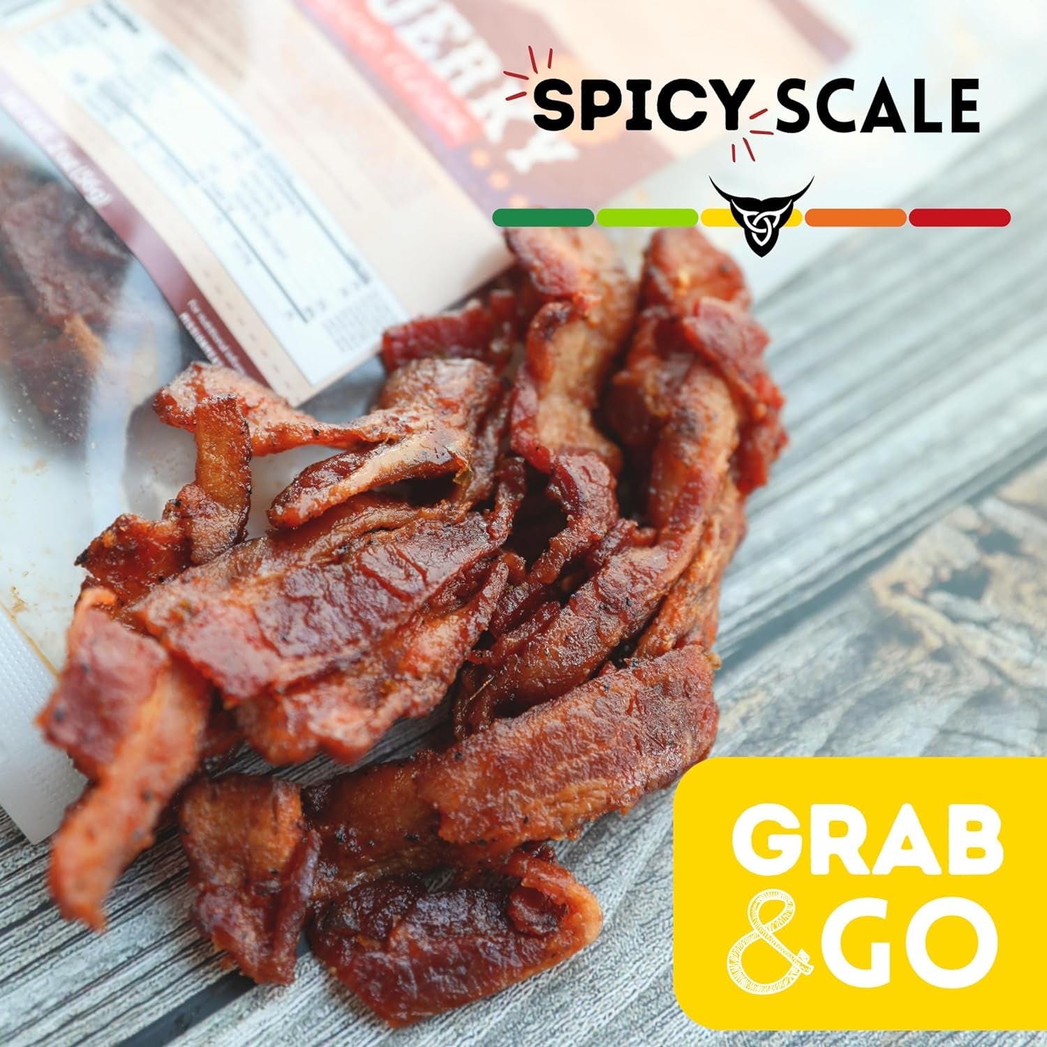 Candied Bacon Jerky (Sriracha) – Uncured Bacon Jerky, Perfect Precooked Bacon for Bloody Mary Bar Supplies, Bloody Mary Bacon, Real Bacon Gifts – Small Batch, Gluten Free, 2Oz (Pack of 3)