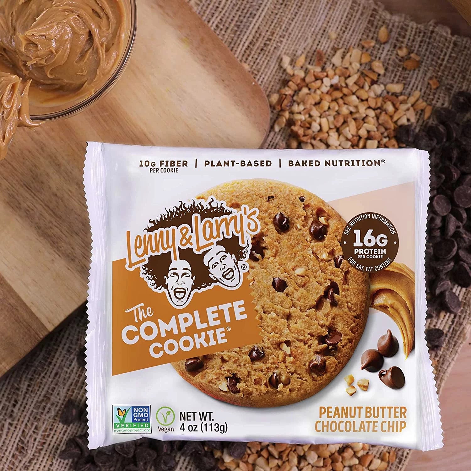 the Complete Cookie, Peanut Butter Chocolate Chip, 4 Oz, 12 Ct