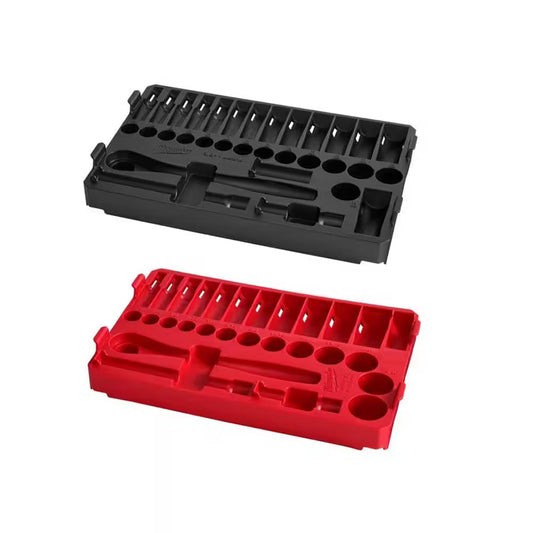 Metric PACKOUT Tray for 3/8 In. Ratchet and Socket Kit with PACKOUT Tray for 3/8 In. Ratchet and Socket Accessory Kit