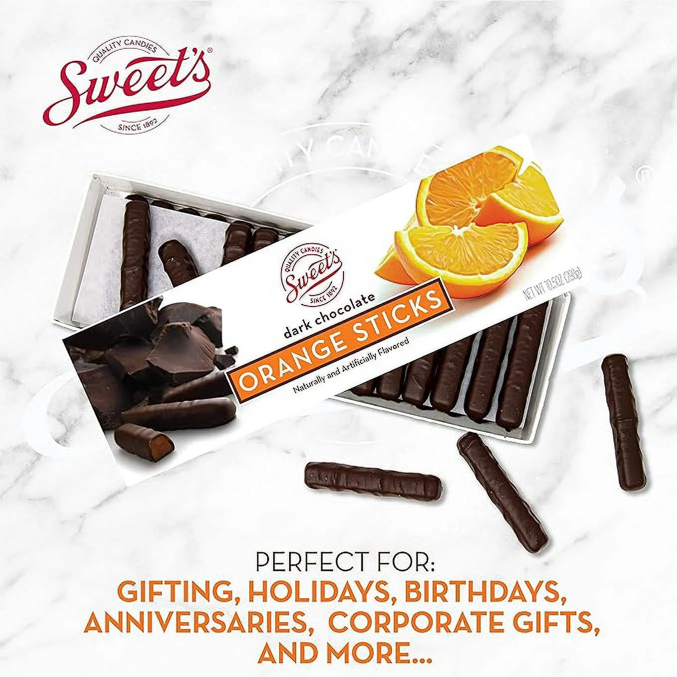 Dark Chocolate Orange Sticks, 10.5 Oz