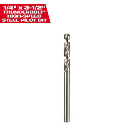 1/4 In. X 3-1/2 In. Pilot Drill Bit for Hole Saw Arbor