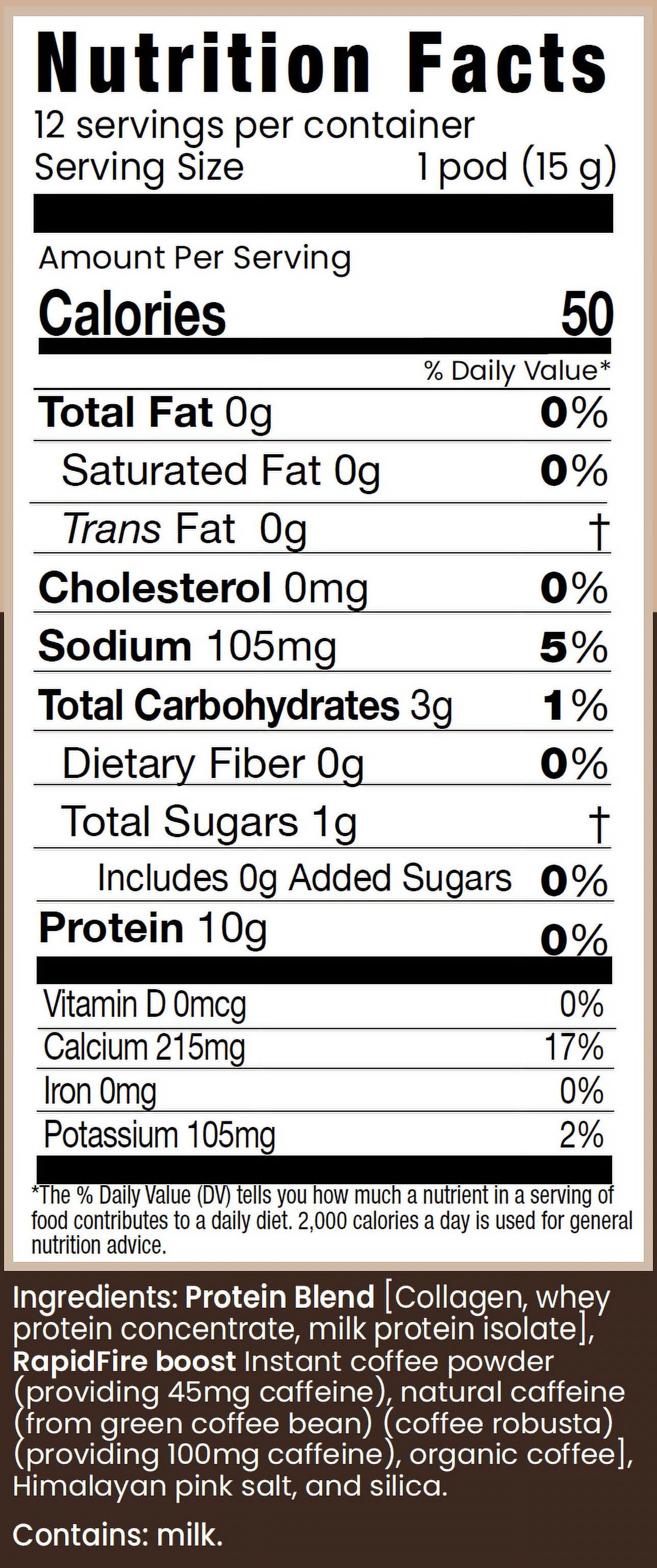 Ketogenic Creamer with Mcts, Grass Fed Butter, Himalayan Pink Salt, 8.5 Oz., 20 Servings