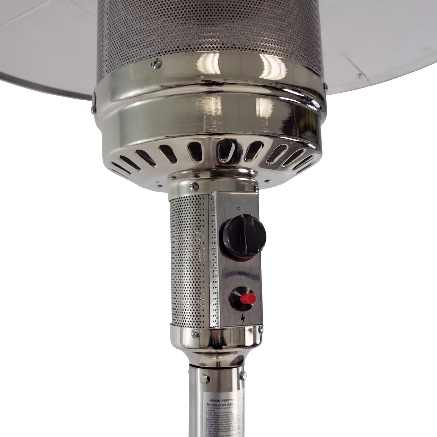 41,000 BTU Deluxe Stainless Steel Propane Patio Heater