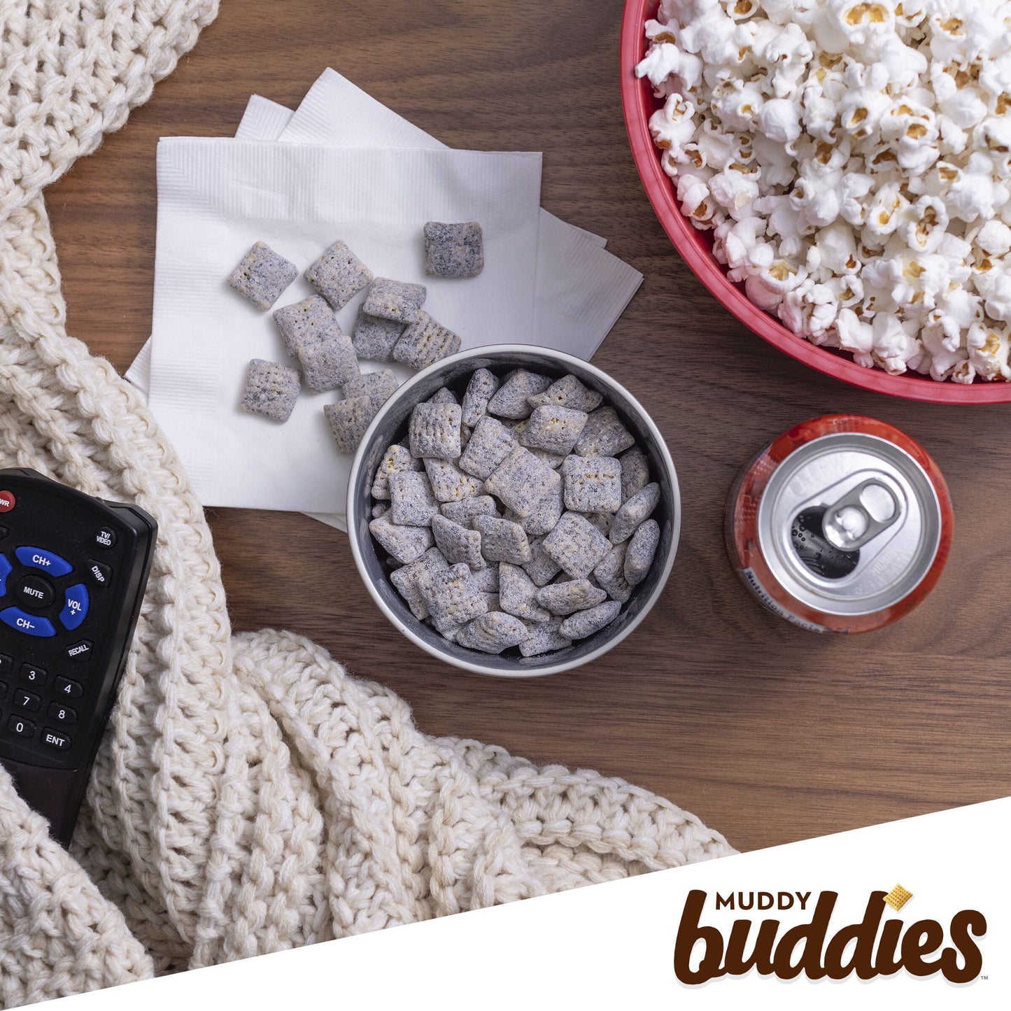 Muddy Buddies, Cookies and Cream Snack Mix, 10.5 Oz