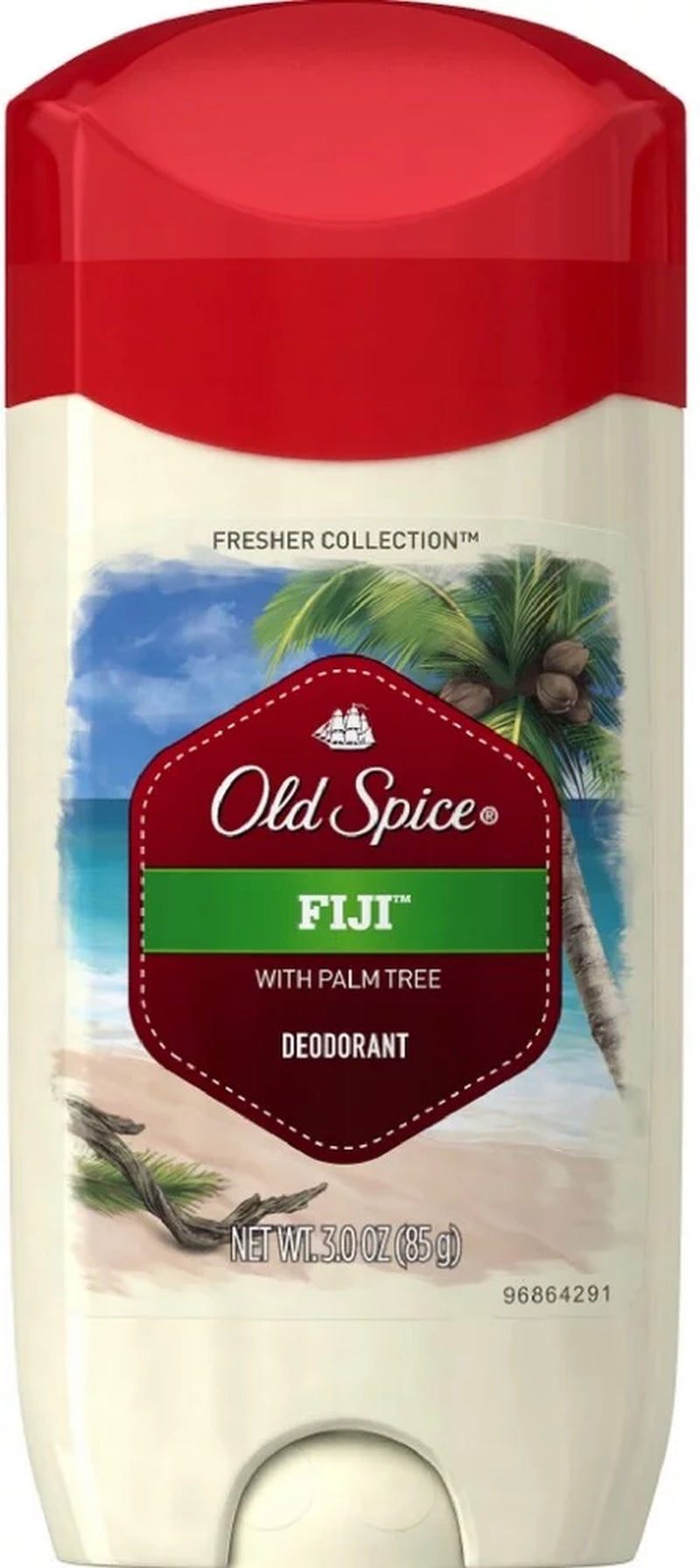 Fresh Collection Deodorant, Fiji 3 Oz (Pack of 6)