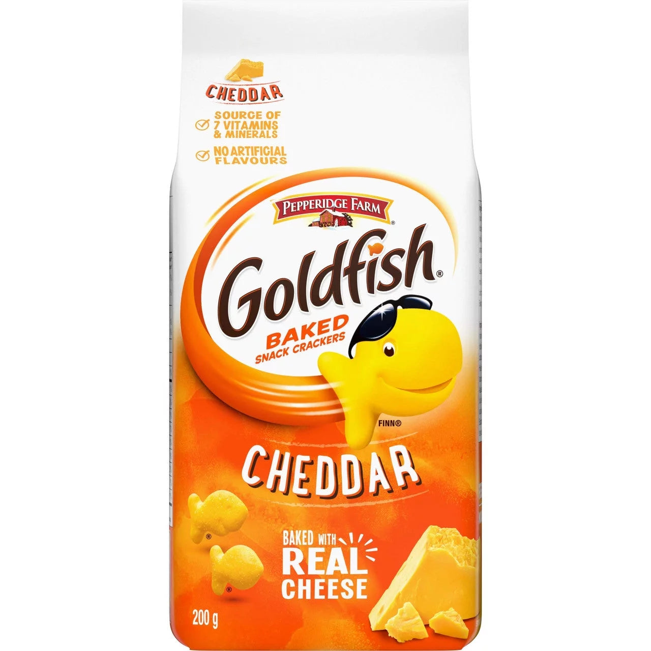 Goldfish Cheddar Crackers, 200G/7Oz, {Imported from Canada}