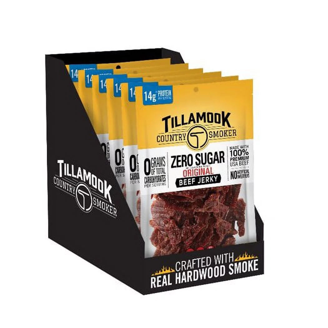 (2 Pack)  Zero Sugar Jerky, Original, 6.5 Oz