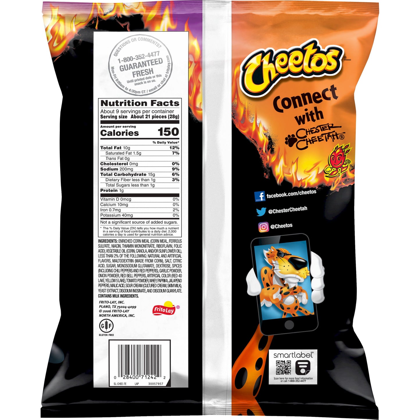 Flamin’ Hot Tangy Chili Fusion Flavored Snack, 8.5 Oz (Packaging May Vary)