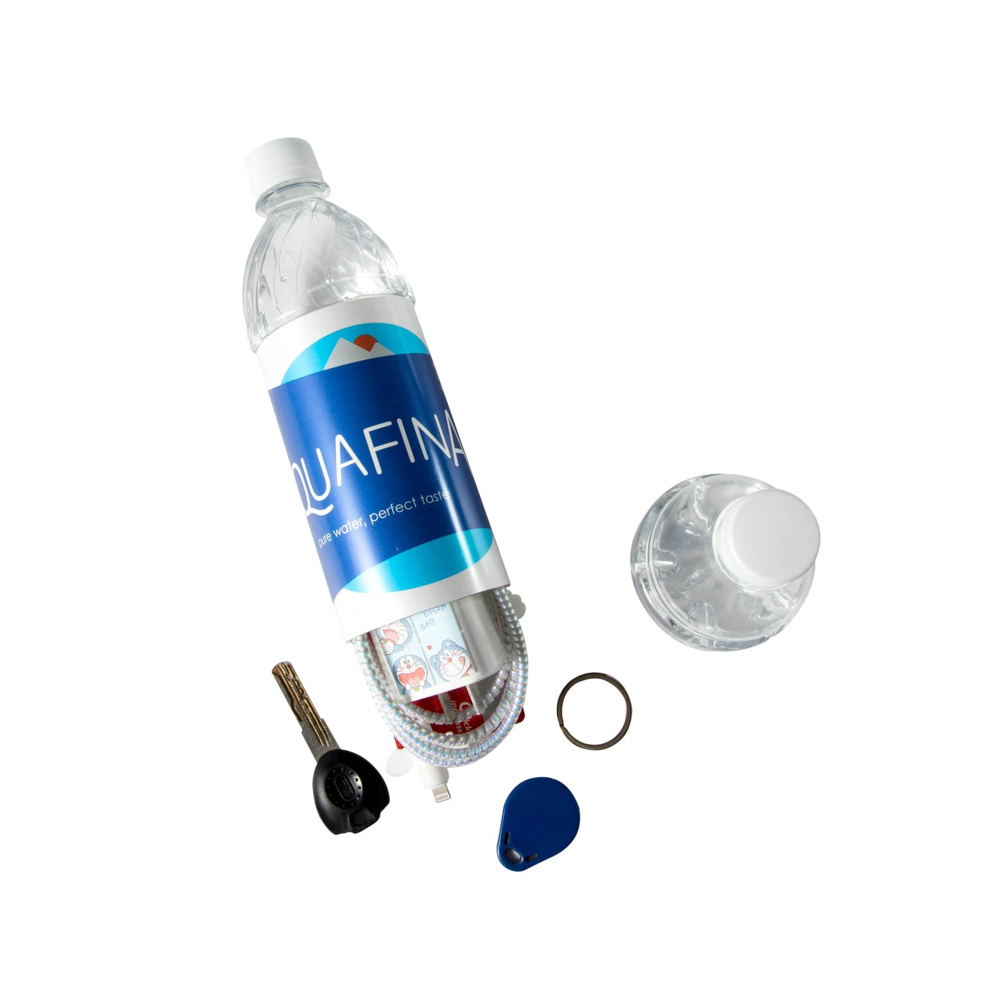 Aquafina Water Bottle Diversion Safe Can Stash Hidden Security Container with a Food Grade Smell Proof Bag