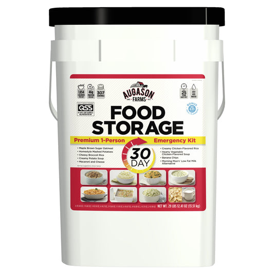 1-Person 30-Day Emergency Food Supply - Qss-Certified