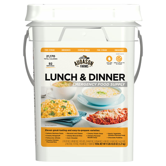 Lunch & Dinner Emergency Food Supply 11.03 Lbs