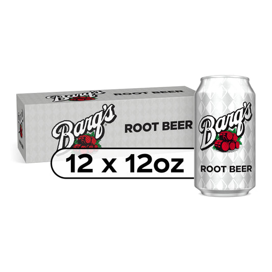Root Beer Soda Pop, 12 Fl Oz, 12 Pack Cans