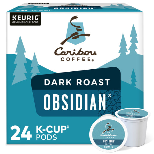 Caribou Coffee Obsidian Keurig Single-Serve K-Cup Pod,  Medium Roast C