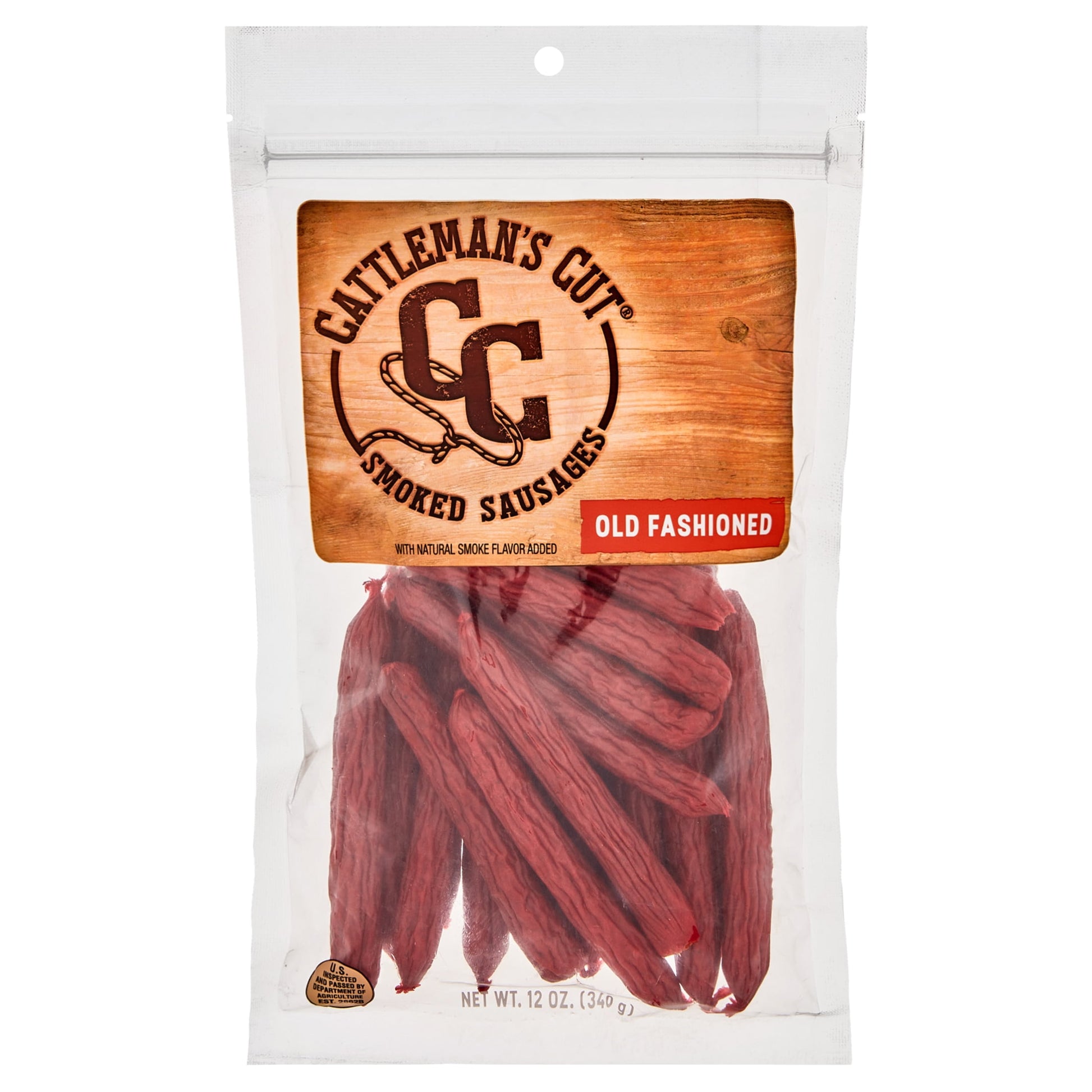 Old Fashioned Smoked Meat Sticks Jerky, 12 Oz Pouch