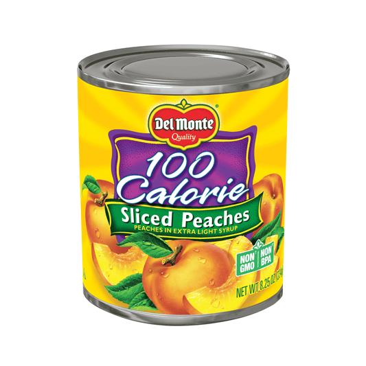 Sliced Peaches, Light Syrup, Canned Fruit, 8.25 Oz