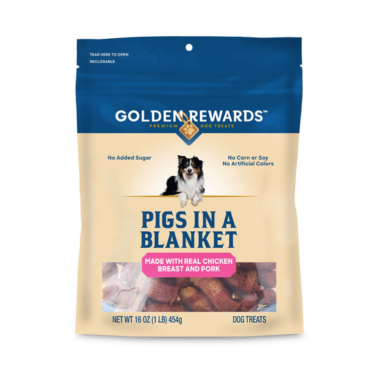 Air- Dried Jerky Treats Pigs in a Blanket for Dogs, 16 Oz