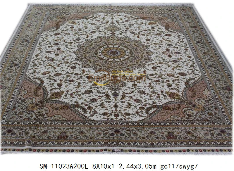 hand made rug persian silk rugs floor carpet European - style living room carpet luxury - grade European - style carpet
