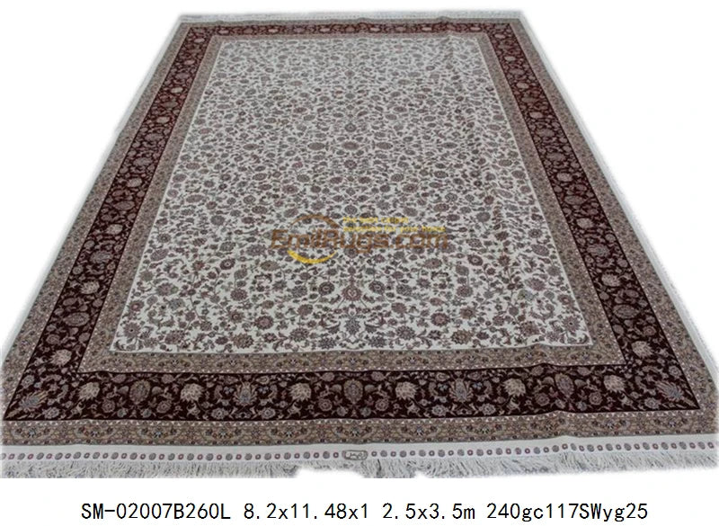 carpet handmade persian silk rugs carpet rug European - style living room carpet luxury - grade European - style carpet