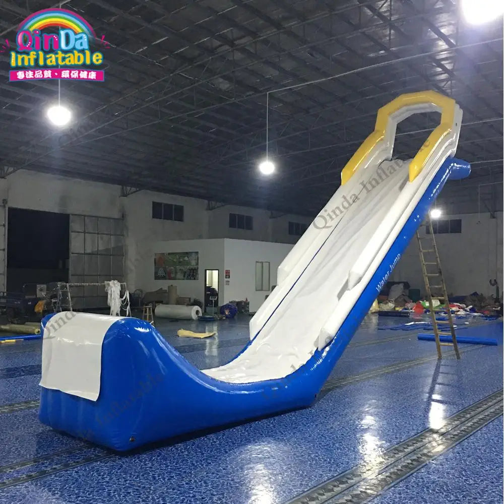 Inflatable Yacht Slide For Boat, Inflatable Boat Dock Slide For Water Sport Game