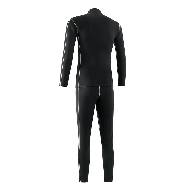 3MM / 5MM Neoprene Wetsuit Scuba diving suit men women spearfishing Snorkeling Surfing swimsuit winter thermal 2 pieces Wetsuit