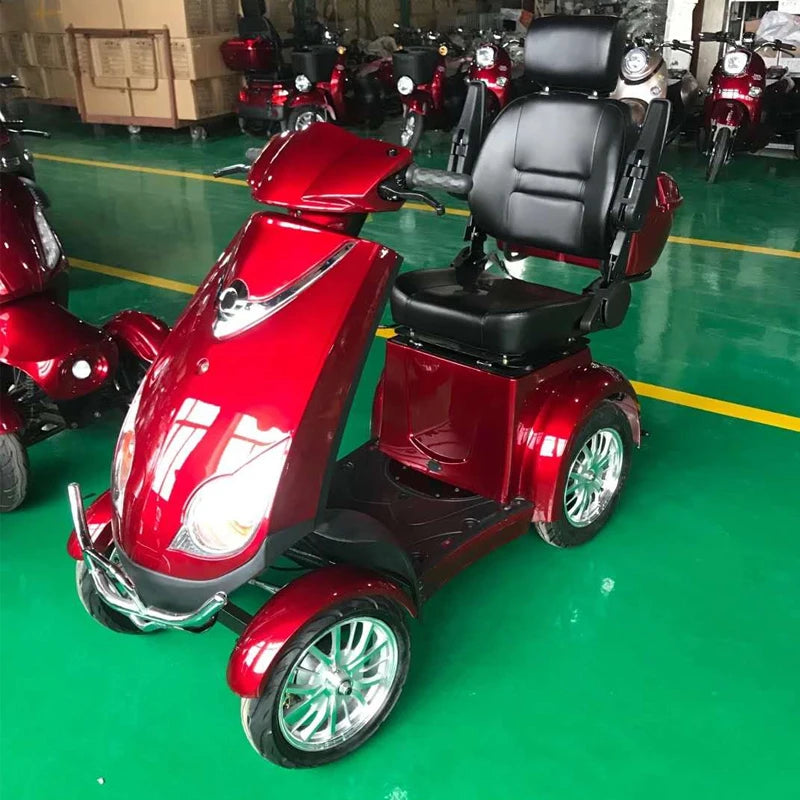 US In stock Four wheel mobility scooter senior citizen mobility scooter luxury electric mobility scooter adult