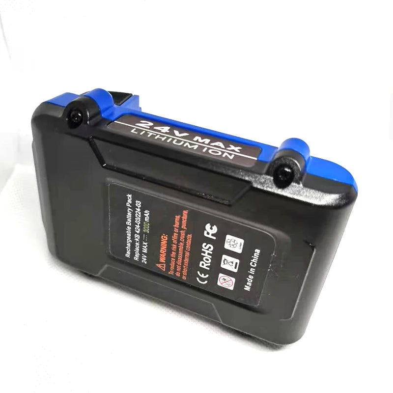 24V 2.0Ah Li-ion replacement power tool Battery for kobalt Max KB624-03 KB524-03 KB424-03 KB224-03 KB124-03 0673802 battery