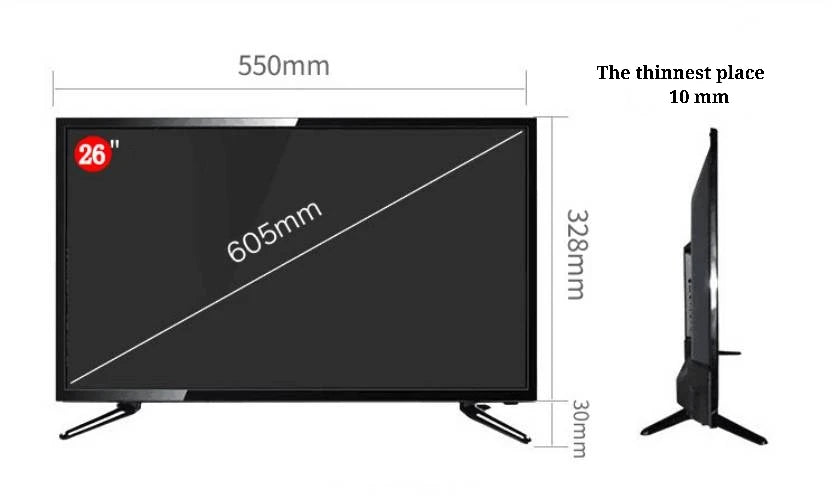 Smart Android LCD LED TV 4K UHD Flat Screen Television HD LCD LED Best Smart TV