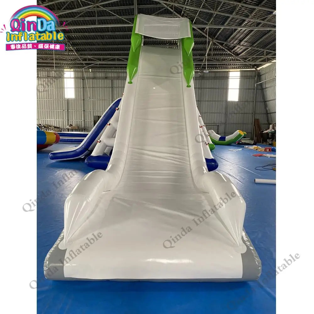 Quality Inflatable Yacht Slide 4m Inflatable Dock Slide For Yacht Boat