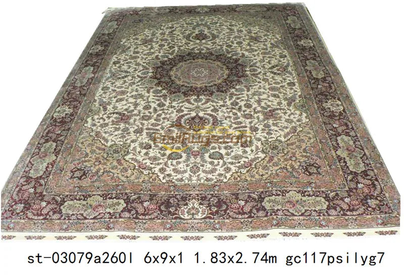 chinese handmade rugs Silk Persian Oriental woven Living Room Pattern