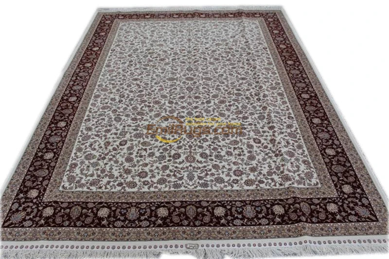 carpet handmade persian silk rugs carpet rug European - style living room carpet luxury - grade European - style carpet
