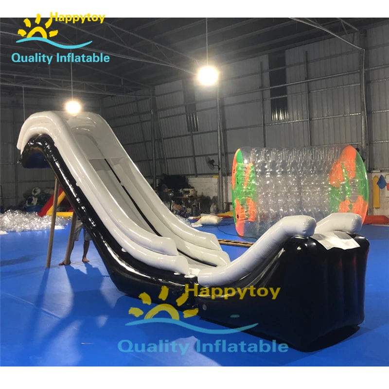 Inflatable Dock Floating Water Slide For Yacht /Inflatable Yacht Slide/Inflatable Boat Slide Commercial Use