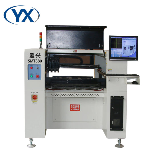 Senior Supplier for SMD Mounting Machine Easy to be operated Manual Pick and Place Machine Three-stage track SMT Line