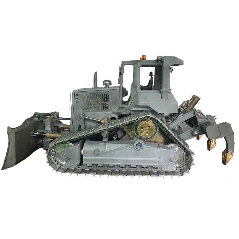 1/14 DT60 RC Crawler Hydraulic Bulldozer Full Metal Custom Color Loader Engineering Forklift Model Toy