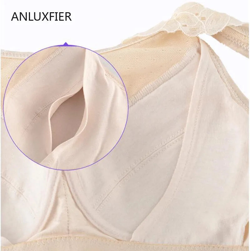 Women Light Silicone Breast Left or Right Prosthesis Bra Set Suit Without Steel Ring Full Cup Cotton Lingerie Female Bras H4613