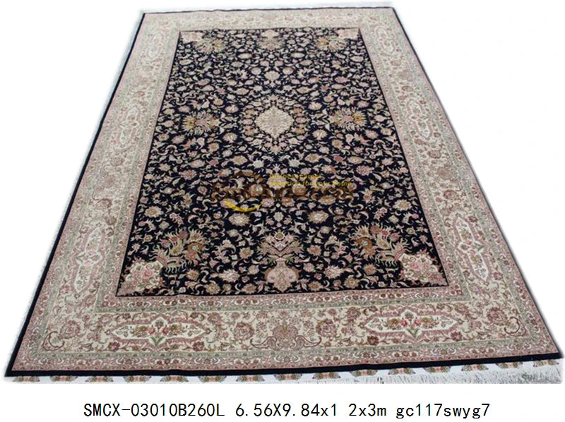 turkish handmade rug persian silk rugs carpet rug European - style living room carpet luxury - grade European - style carpet