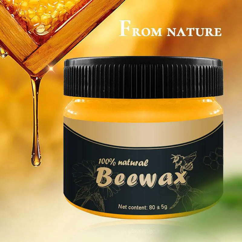 New Wood Seasoning Beewax Multipurpose Furniture Care Polish Cleaner for Floor Tables Cabinets Easy to Use All-Purpose Cleaner