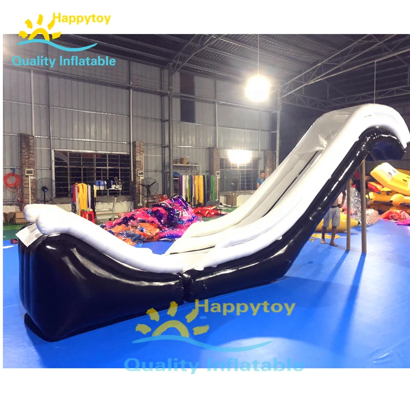 Inflatable Dock Floating Water Slide For Yacht /Inflatable Yacht Slide/Inflatable Boat Slide Commercial Use