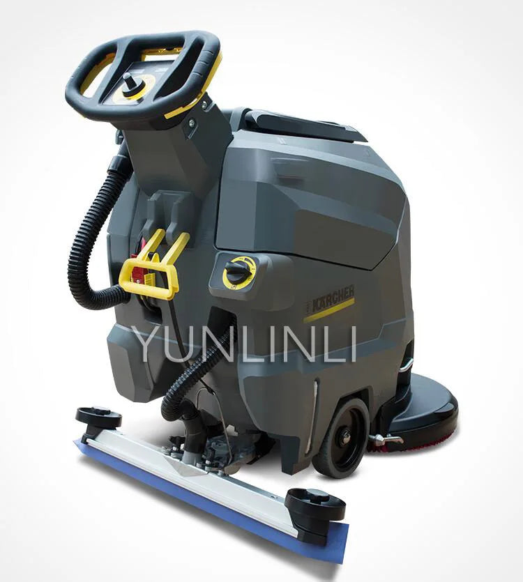 Washing Clean Machine Commercial Industrial Factory Workshop Battery Hand Push Sweeping Mopping Machine BD50/50