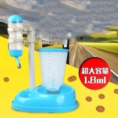 Automatic Feeder Dog Drinking Fountains Cat Teddy Water Feeder Dog Pot Dog Food Bowl One Bowl