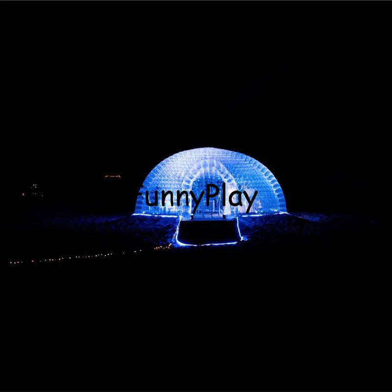 giant party bubble house,double layer transparent bubble family wedding party bubble room for camping ,inflatable pvc dome tent